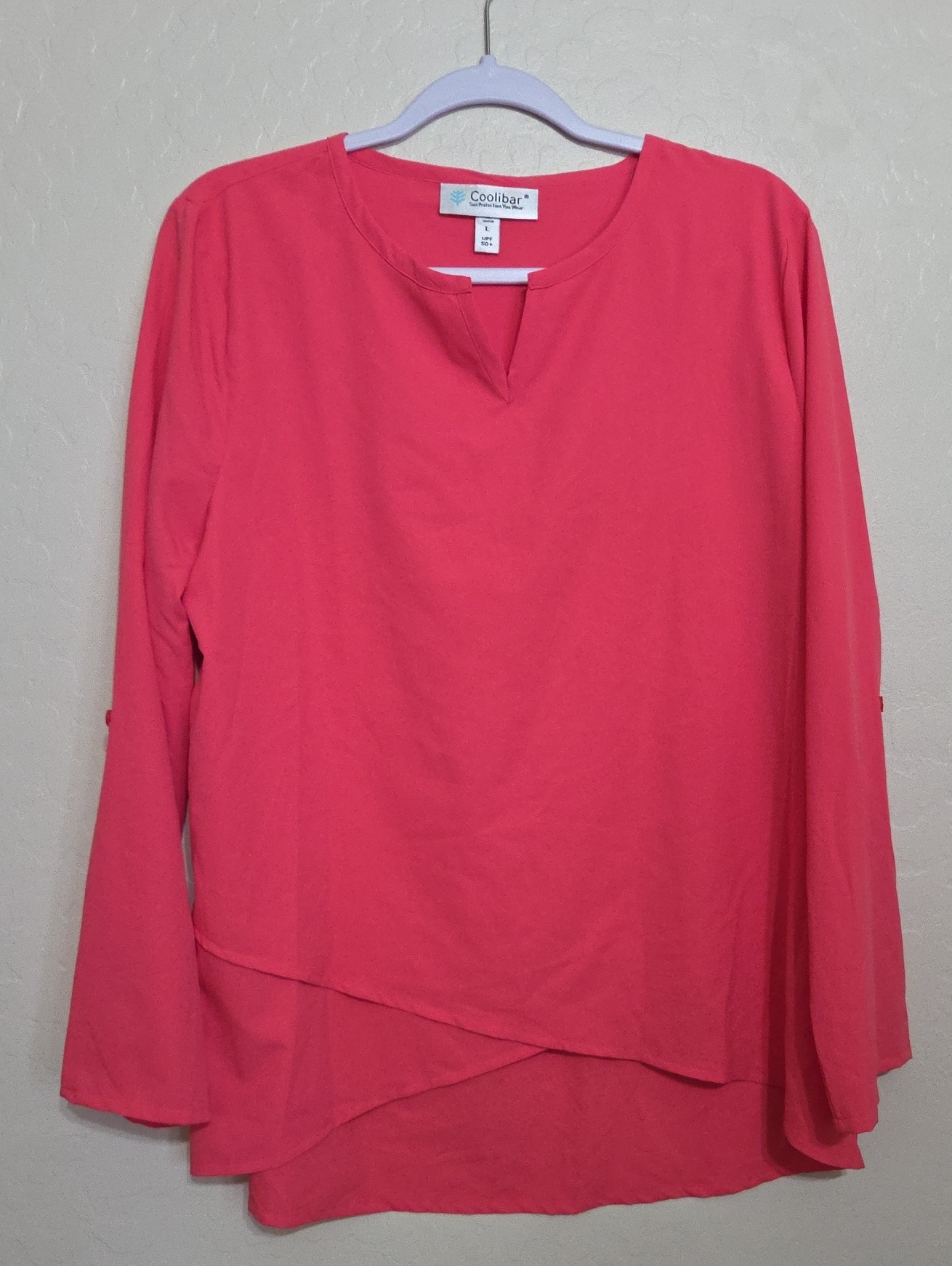 Coolibar Coral Long Sleeve Sun Top